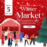 wayzgoose winter market 2025 with brigid trading company christmas market kitsap county bremerton near silverdale port orchard manette poulsbo bainbridge kingston art fundraiser saturday december 5 2025